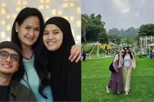 Bukti menantu dan mertua bisa akur tanpa drama, 7 potret kedekatan Donna Harun dan Herfiza Novianti