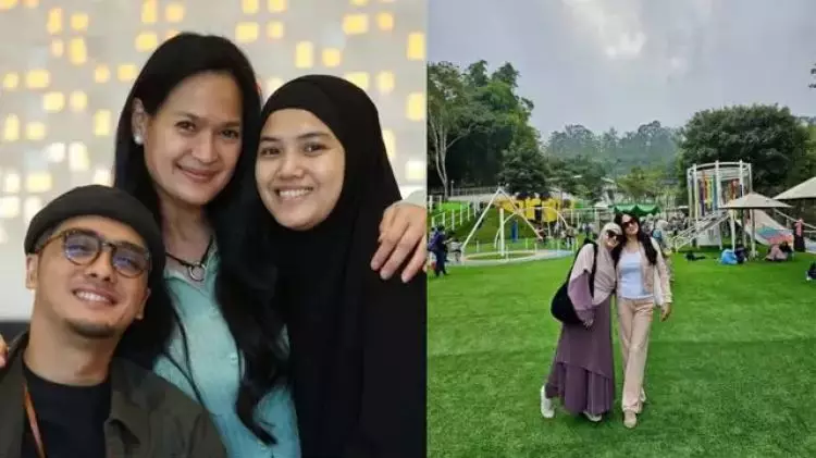 Bukti menantu dan mertua bisa akur tanpa drama, 7 potret kedekatan Donna Harun dan Herfiza Novianti