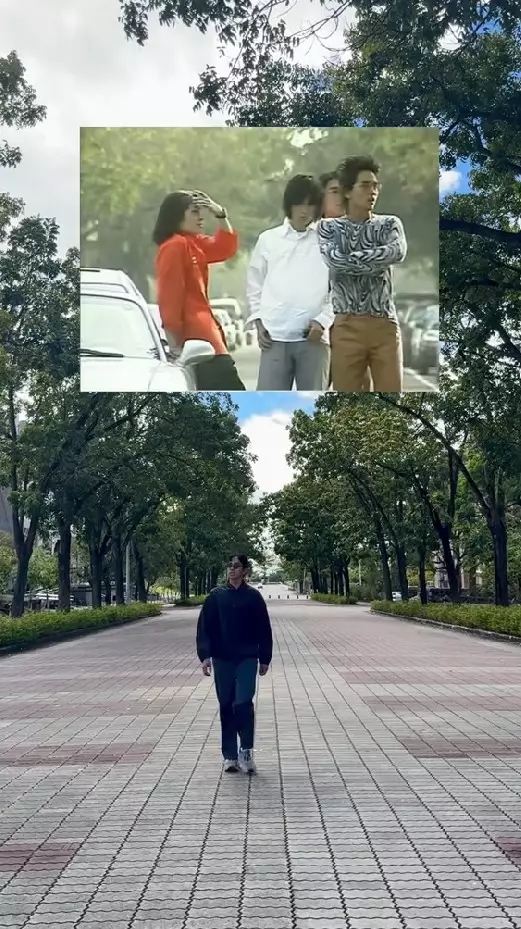 dulu dan kini kampus Ying De © TikTok