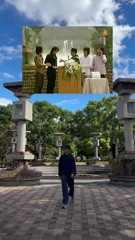 dulu dan kini kampus Ying De © TikTok