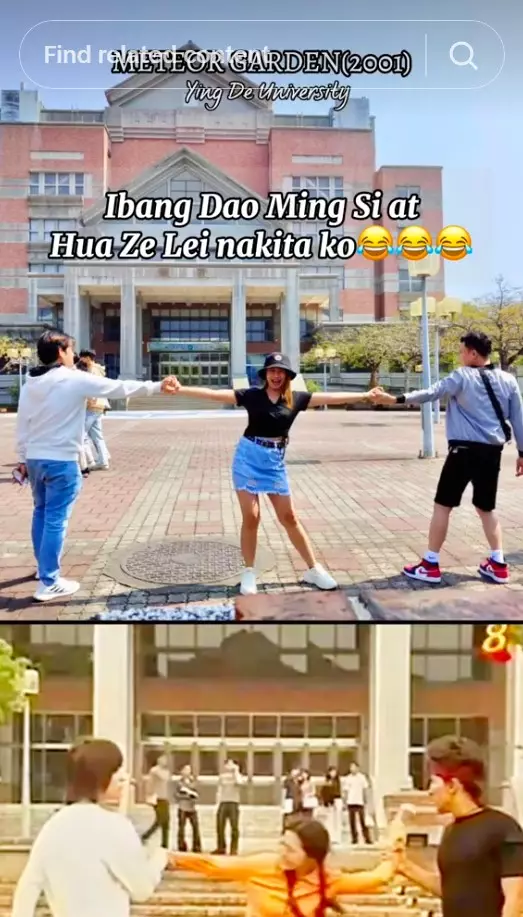 dulu dan kini kampus Ying De © TikTok