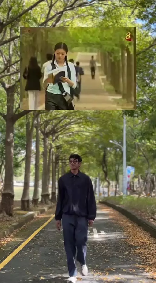 dulu dan kini kampus Ying De © TikTok