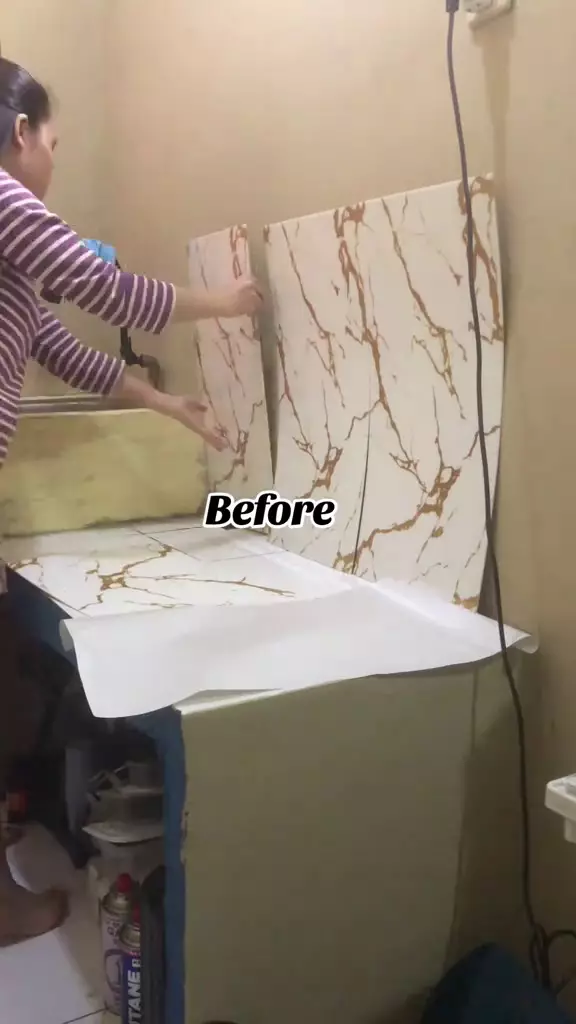 dapur kos buluk segaris jadi estetik tanpa kitchen set © 2025 TikTok