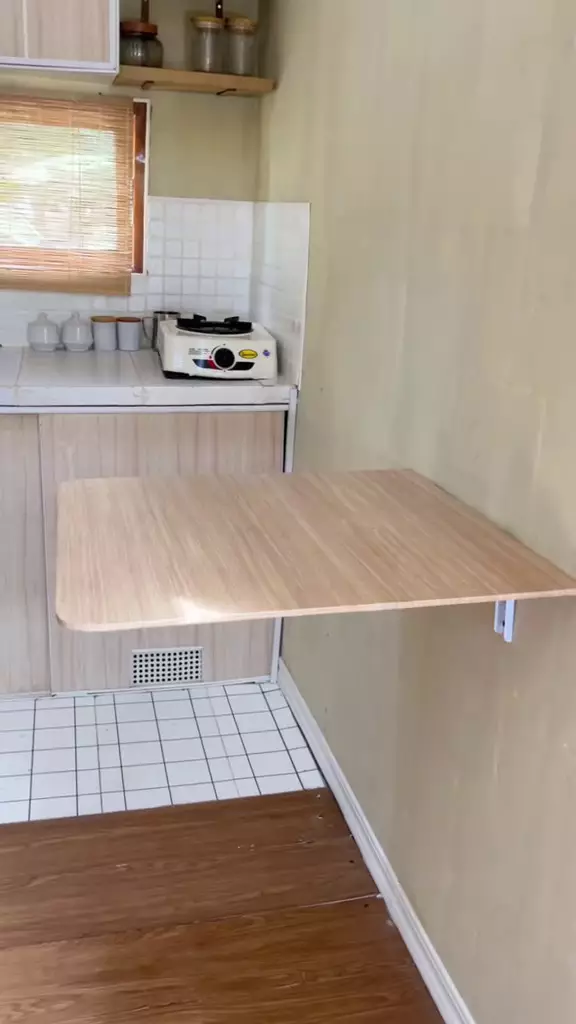 makeover dapur lebar 1,4 meter jadi estetik nggak sumpek  © 2025 TikTok