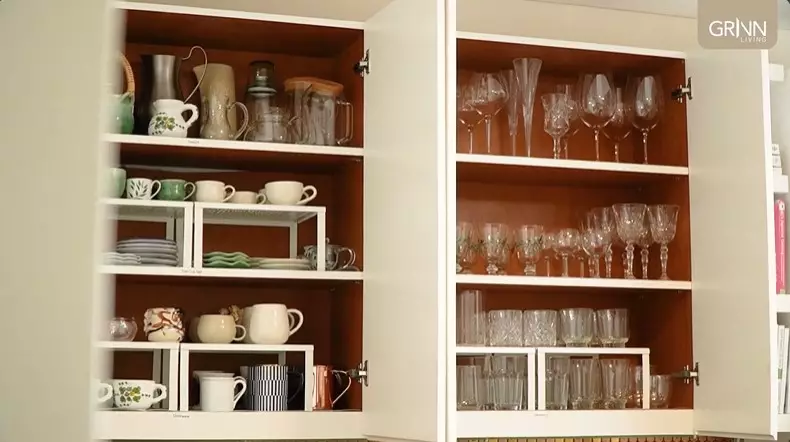 potret dapur Cathy Sharon bergaya modern French © 2024 brilio.net