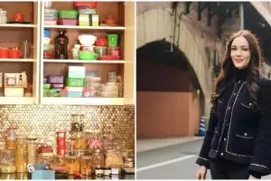 Dari semrawut dimakeover jadi bergaya modern French, 9 potret dapur Cathy Sharon ini rapi pol