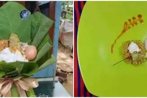 Skill-nya boleh diadu, 11 potret lucu penyajian makanan ini bikin lihat dua kali