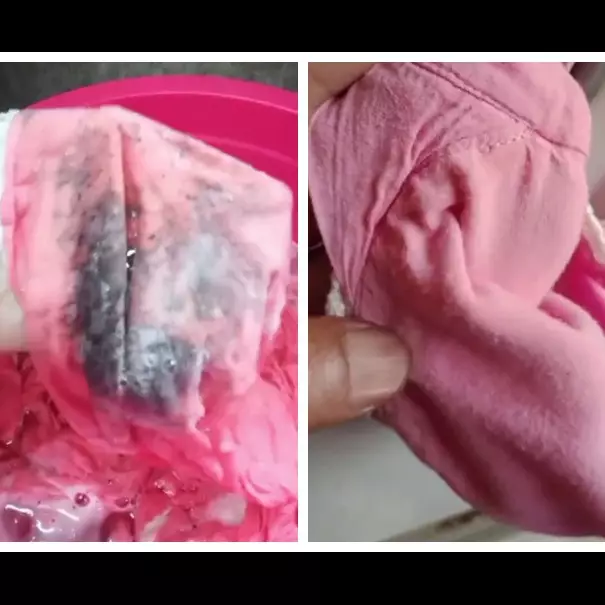 Trik mukena berjamur bintik hitam kembali bersih tanpa rusak warna, tanpa direndam air panas