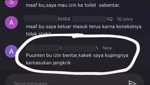 Chat lucu saat zoom meeting Berbagai sumber Chat lucu saat zoom meeting Berbagai sumber