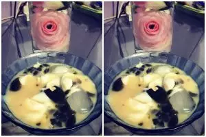 Resep es kelapa cincau gula aren, kesegaran alami dalam setiap tegukan