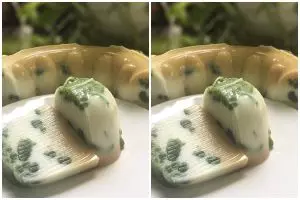 Resep puding cendol gula merah, dessert tradisional dengan sentuhan modern yang bikin nagih