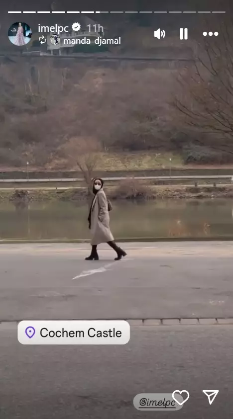 Imel Putri asyik liburan ke Eropa © Instagram