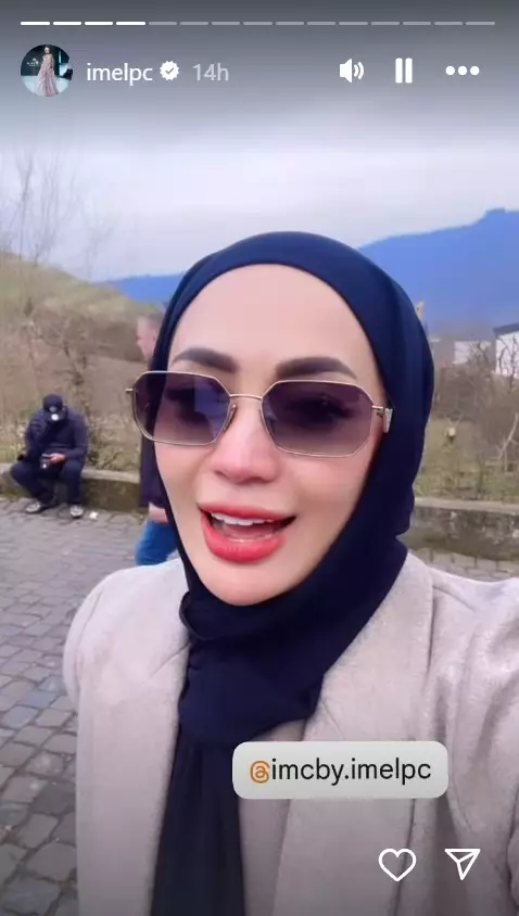 Imel Putri asyik liburan ke Eropa © Instagram