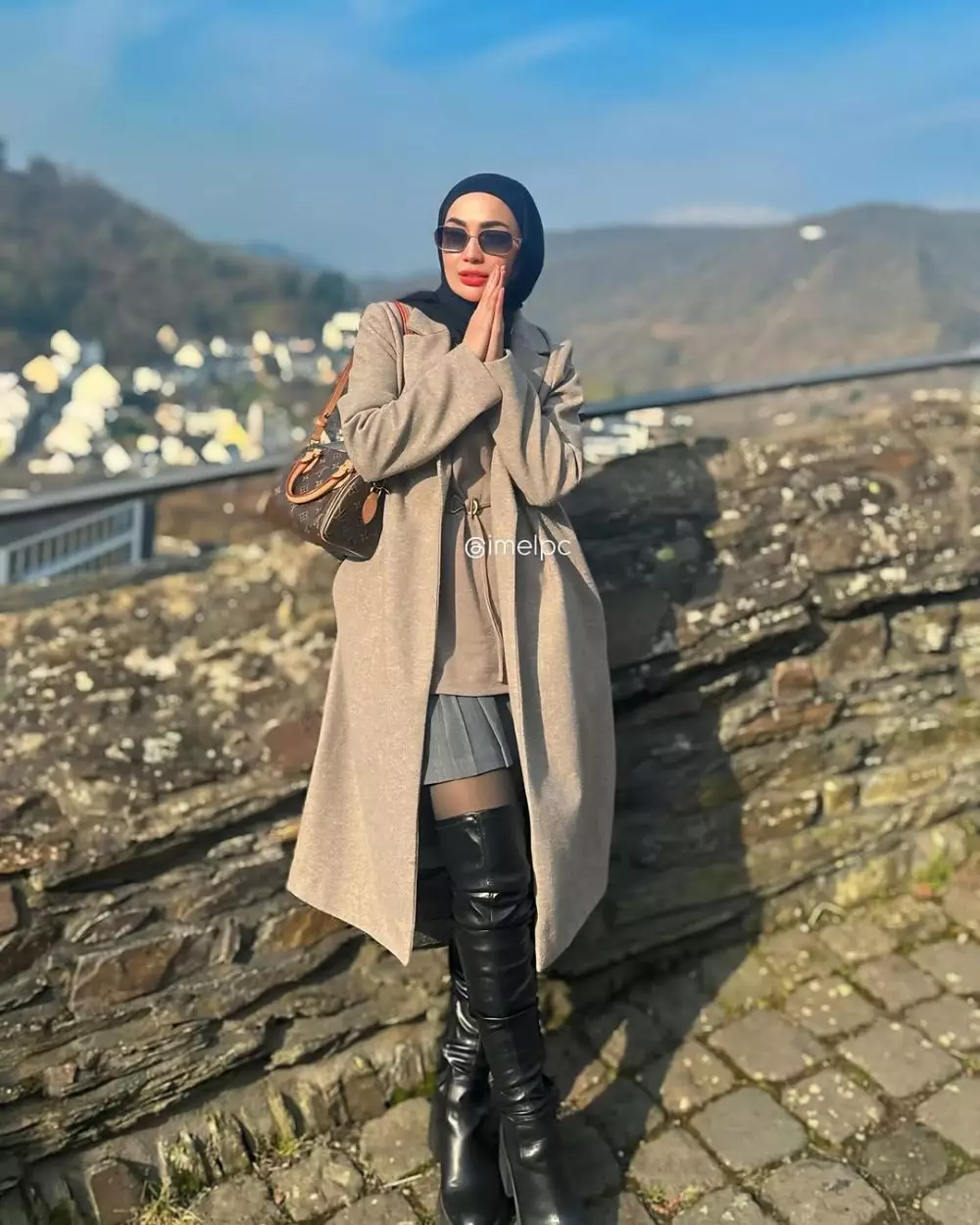 Imel Putri asyik liburan ke Eropa © Instagram