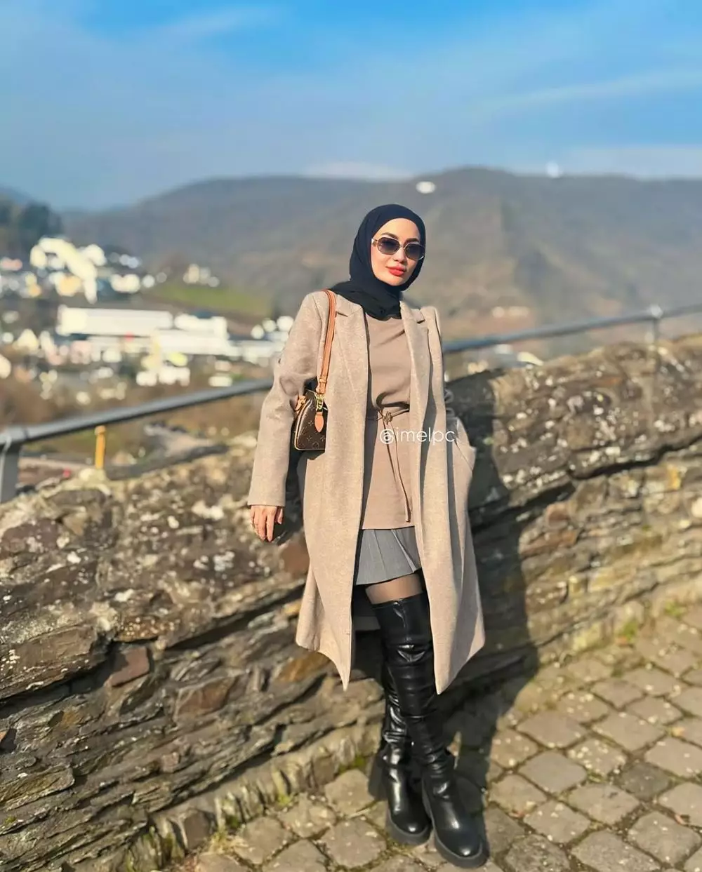 Imel Putri asyik liburan ke Eropa © Instagram