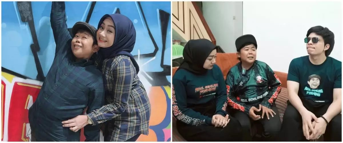 Punya rumah dengan kolam ikan 1 hektar dari hasil ngelawak, intip 9 dapur Adul yang elegan abis