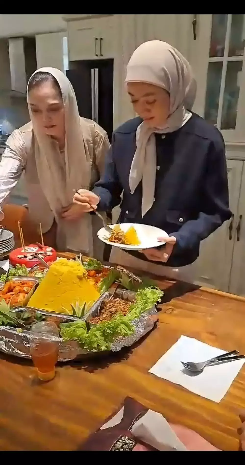 pesta ultah Putri Modiyanti © TikTok