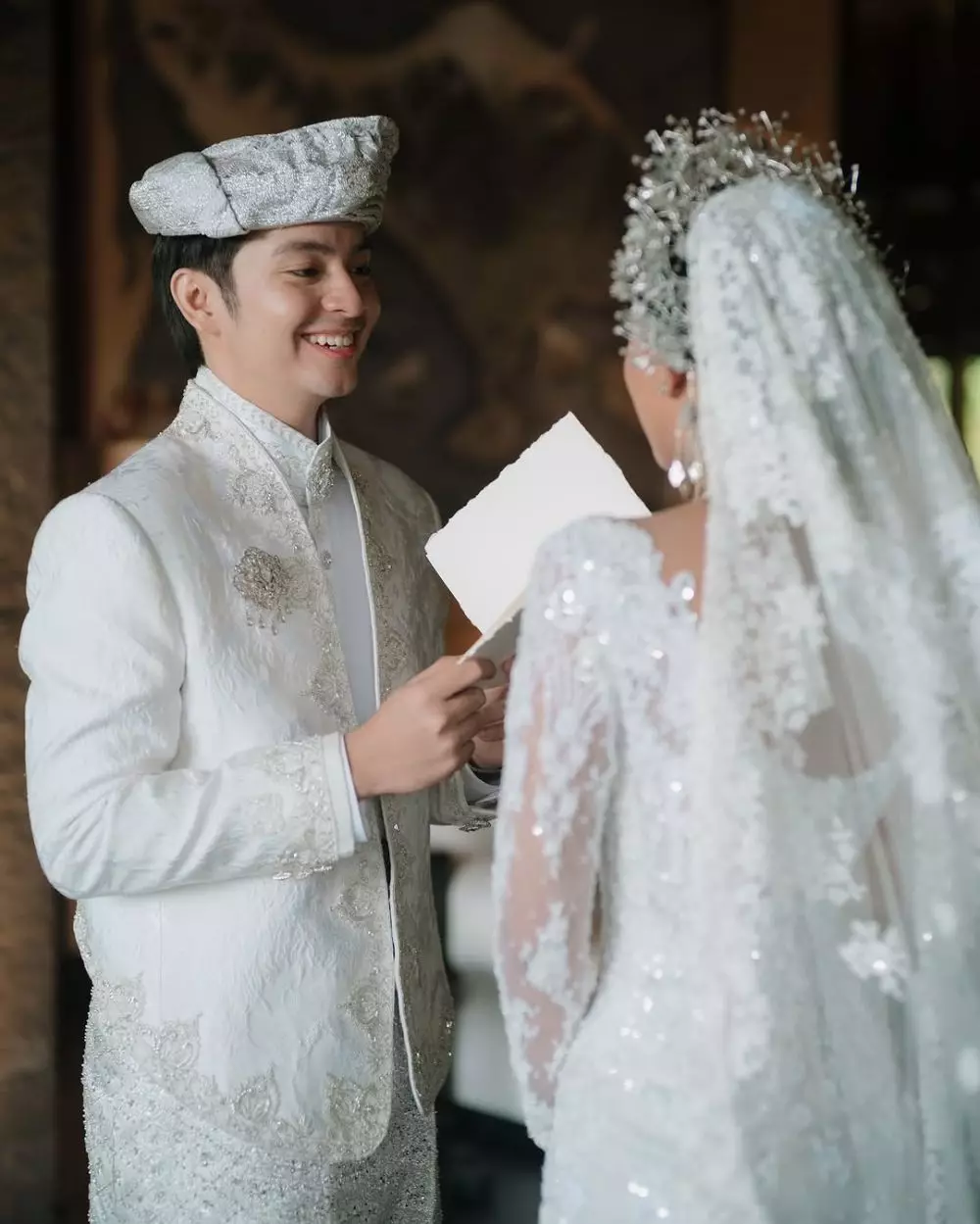 pernikahan Angga Yunanda dan Shenina Cinnamon © Instagram