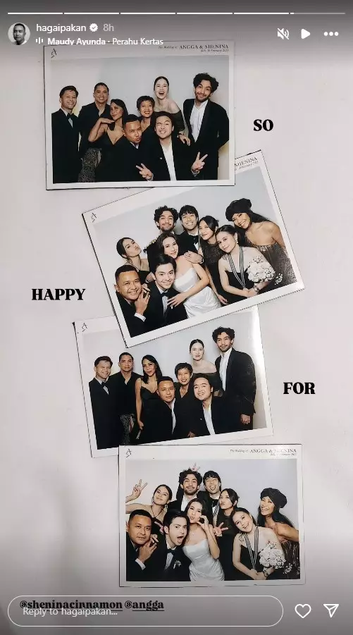 artis di pernikahan angga yunanda dan shenina cinnamon © 2025 Instagram artis di pernikahan angga yunanda dan shenina cinnamon © 2025 Instagram