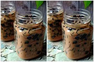 Resep cincau susu gula aren yang manis dan bikin adem saat berbuka