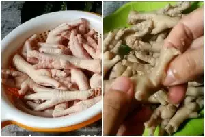 Trik merebus ceker ayam agar teksturnya lebih lembut dan tidak amis