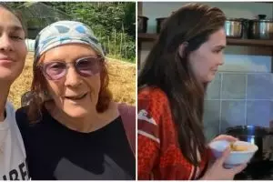 Sederhana tanpa kitchen set, intip 9 potret dapur ibunda Luna Maya di Bali dikelilingi sawah