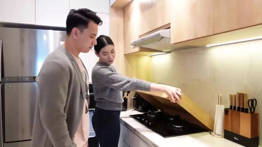 dapur apartemen aktor billy davidson © 2024 YouTube