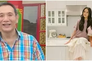 Kaya raya tapi dapurnya tak glamor, ini 9 potret tempat masak Jusuf Hamka serba putih minim perkakas