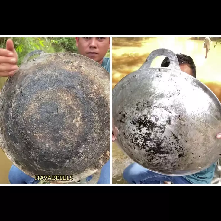 Trik atasi kerak tebal di pantat wajan agar bersih bak baru tanpa digosok sitrun, pakai 3 bahan dapur