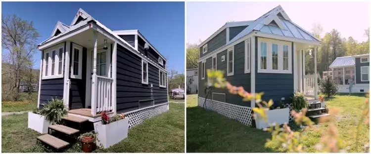 Rumah mungil lebar 3 meteran ini harganya Rp1,6 M, 9 potret interiornya serba compact bikin takjub