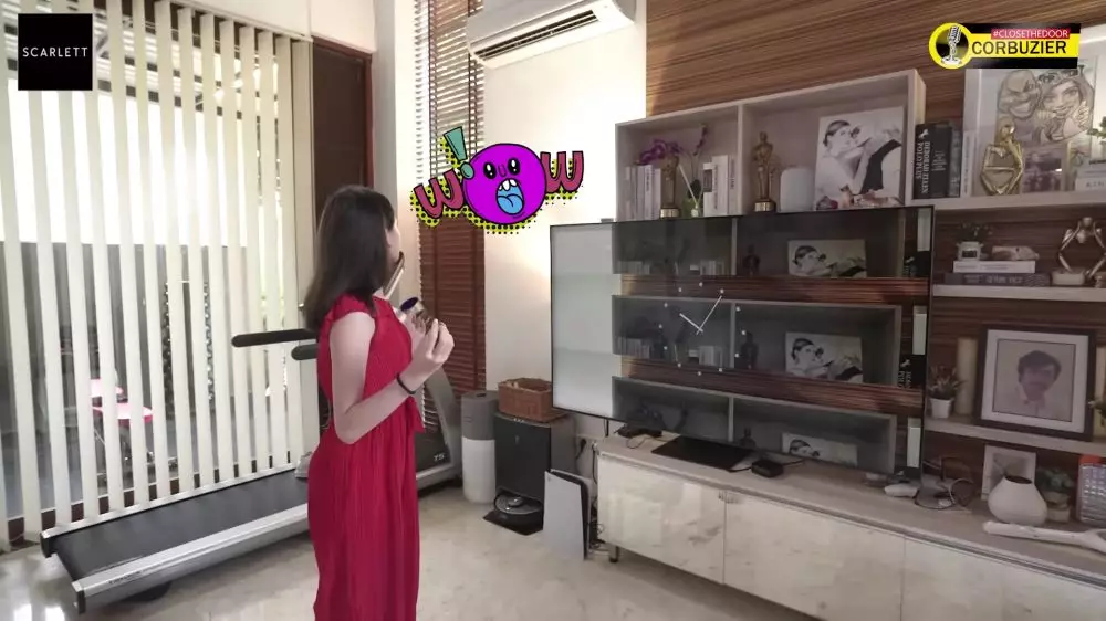 dapur Deddy Corbuzier semi terbuka © YouTube