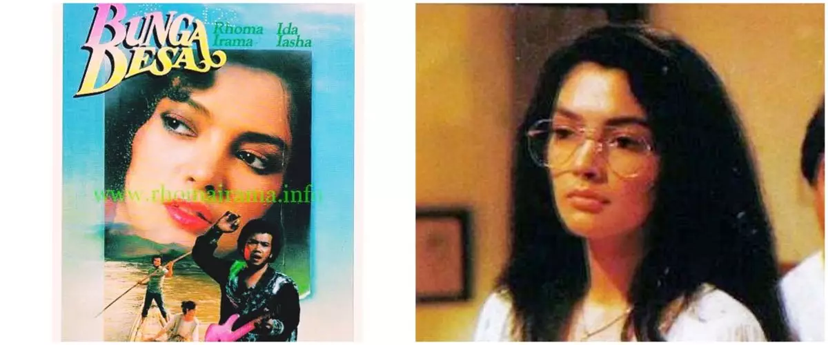 Kekasih Rhoma Irama di Bunga Desa dulu primadona kini 'menghilang', 11 potret dulu dan kini Ida Iasha