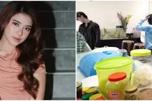 Penataannya simpel jadi satu dengan kolam ikan mini, intip 9 potret dapur Tiara Andini