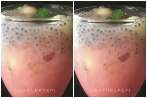Resep es blewah Yakult cocopandan yang menyegarkan untuk buka puasa