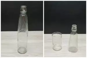 Cara mudah memotong botol sirup bekas tanpa dibakar agar rapi dan bisa dijadikan gelas estetik