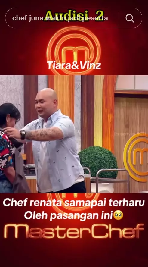 Peserta MasterChef 12 ini rela dieliminasi © TikTok Peserta MasterChef 12 ini rela dieliminasi © TikTok