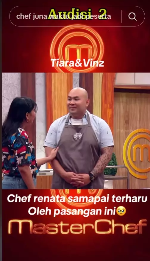 Peserta MasterChef 12 ini rela dieliminasi © TikTok Peserta MasterChef 12 ini rela dieliminasi © TikTok