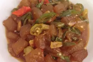Resep tumis kikil cabai hijau, menu sahur gurih pedas yang mudah dibuat