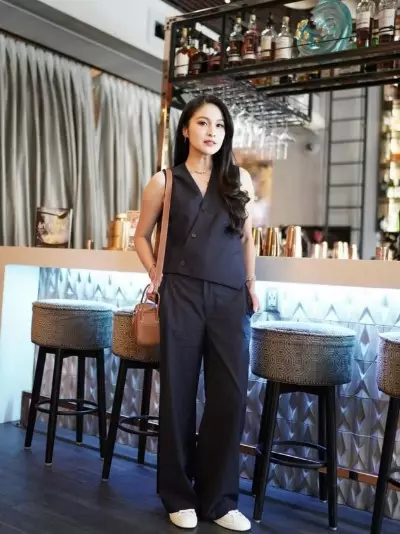 dapur Sandra Dewi punya private bar © Instagram dapur Sandra Dewi punya private bar © Instagram