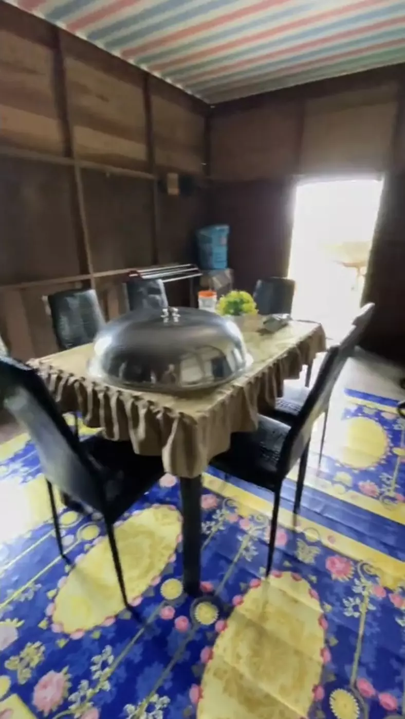 rumah panggung dalamnya bikin mupeng © TikTok
