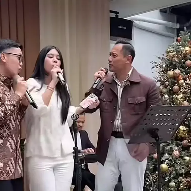 Dinilai kalem dan pendiam, aksi Almira Yudhoyono unjuk kebolehan nyanyi bareng AHY ini bikin terkesima