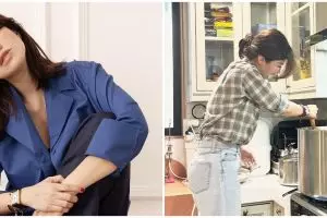 Tiap sudut dimanfaatkan, 11 potret dapur kotor Agatha Suci Indonesian Idol ini penuh perabotan