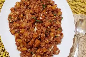 Resep kentang tumis kornet, alternatif sahur lezat tanpa nasi