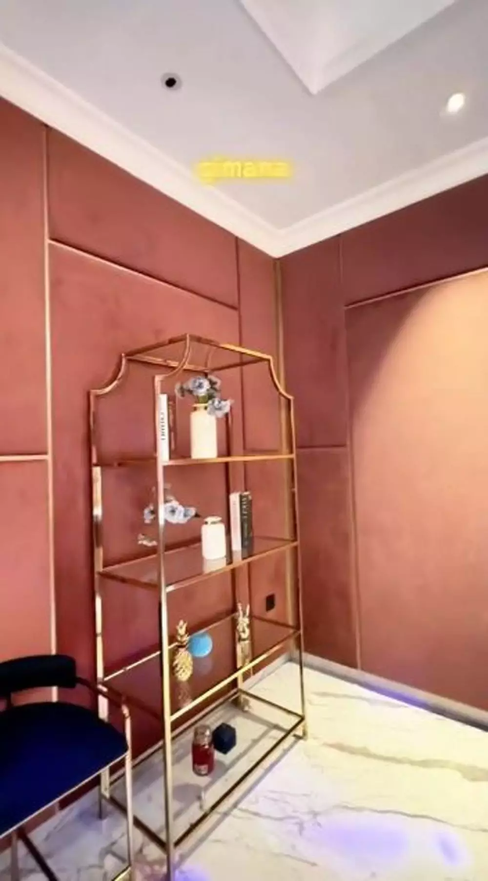 potret home theater reza gladys © TikTok