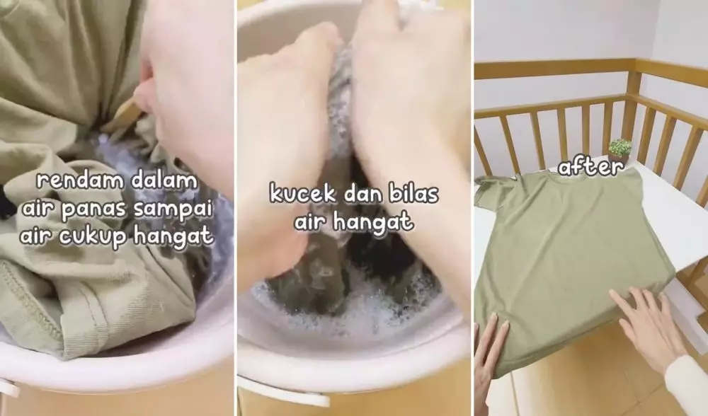 trik hilangkan bekas minyak menempel lama di pakaian © 2025 YouTube