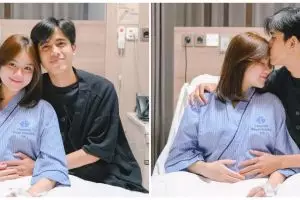 Jadi ibu di usia 22 tahun, ini 7 momen bahagia Kayess melahirkan anak pertama di hari valentine
