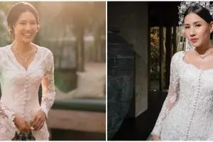 11 Penampilan Shenina Cinnamon dari lamaran sampai after party, gaun mininya bikin salah fokus