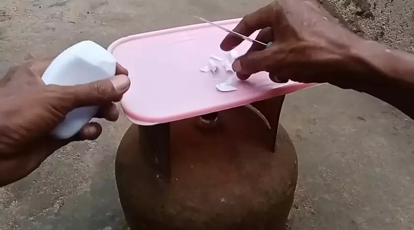 Trik jitu gas LPG 3 kg antibocor © YouTube