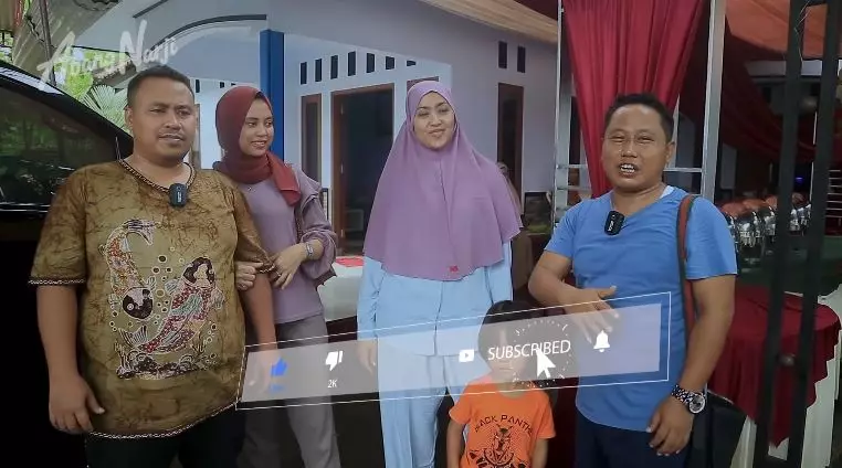 rumah istri narji di kampung halaman © YouTube