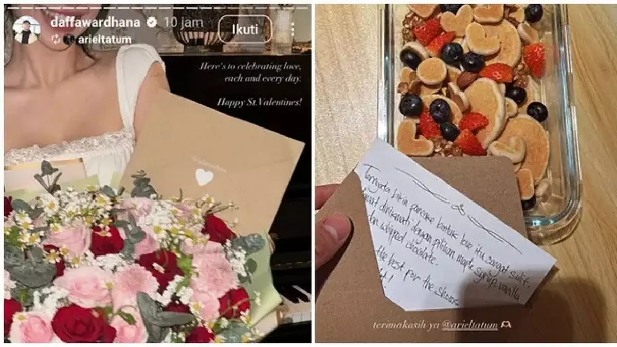 6 Bukti kedekatan Ariel Tatum dan Daffa Wardhana yang bikin netizen baper,  pacaran?